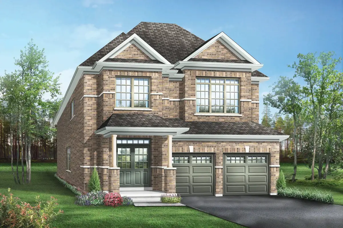 Greenpark Lake 3 exterior rendering with a covered entry